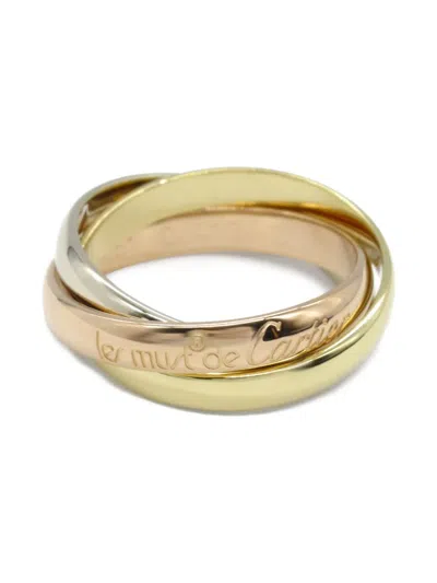 Pre-owned Cartier 2010s 18k Gold Trinity Ring