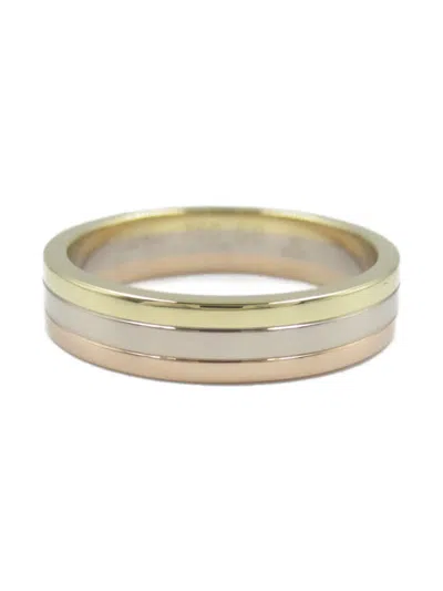 Pre-owned Cartier 2010s 18k Gold Vendome Louis  Wedding Ring