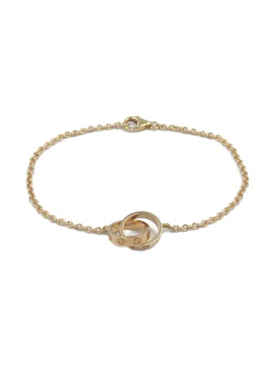 Pre-owned Cartier 2010s 18k Rose Gold Baby Love Bracelet