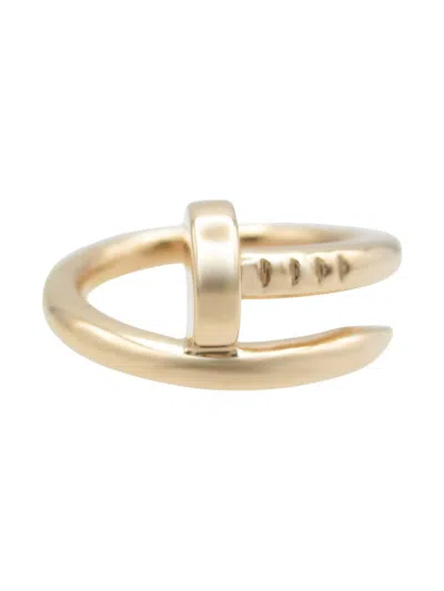 Pre-owned Cartier 2010s 18k Rose Gold Juste Ankle Ring
