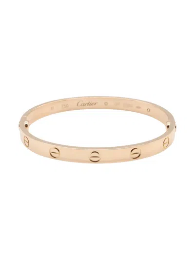 Pre-owned Cartier 2010s 18k Rose Gold Love Bracelet