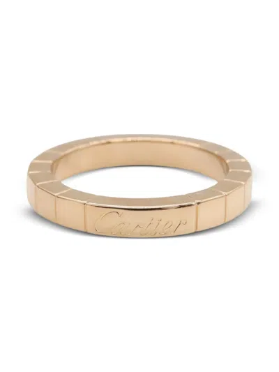 Pre-owned Cartier 2010s 18k Rose Gold Raniere Ring
