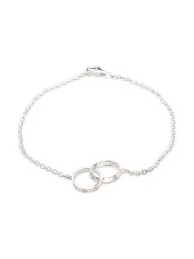 Pre-owned Cartier 2010s 18k White Gold Love Bracelet