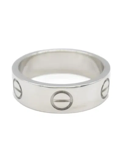 Pre-owned Cartier 2010s 18k White Gold Love Ring