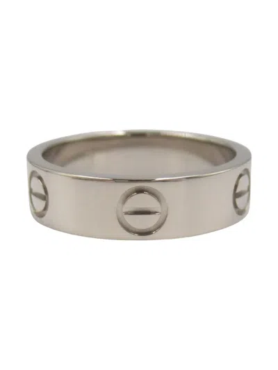Pre-owned Cartier 2010s 18k White Gold Love Ring