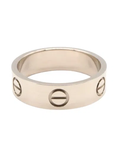Pre-owned Cartier 2010s 18k White Gold Love Ring