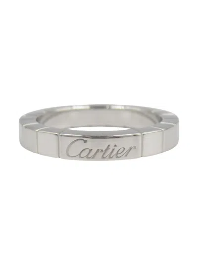 Pre-owned Cartier 2010s 18k White Gold Raniere Ring