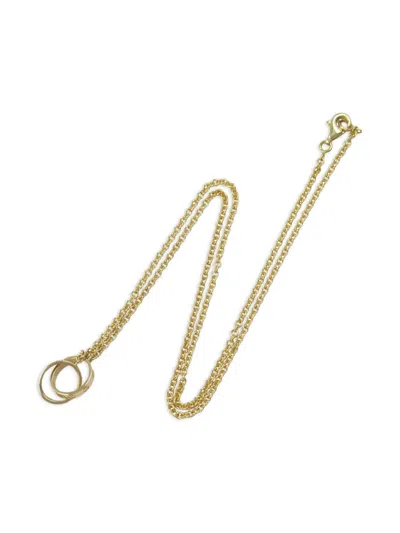 Pre-owned Cartier 2010s 18k Yellow Gold Baby Love Necklace