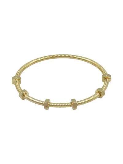 Pre-owned Cartier 2010s 18k Yellow Gold Ecru Bracelet