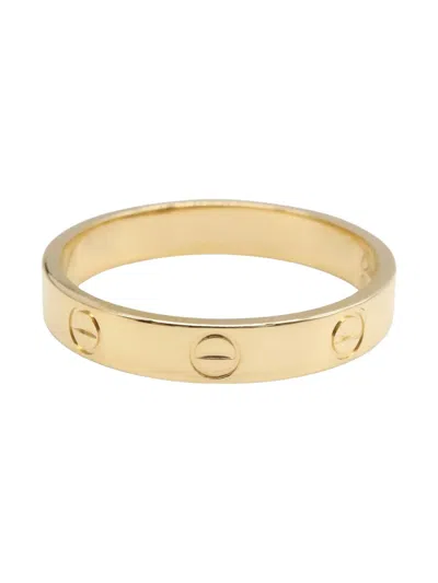 Pre-owned Cartier 2010s 18k Yellow Gold Mini Love Ring