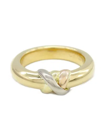 Pre-owned Cartier 2010s 18k Yellow Gold Thread Ring