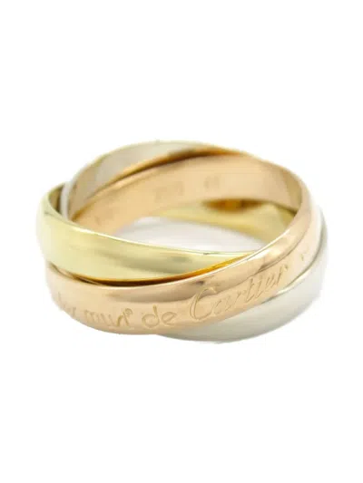 Pre-owned Cartier 2010s 18k Yellow Gold Trinity Ring