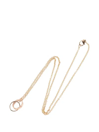 Pre-owned Cartier 2010s Baby Love Necklace In Pink