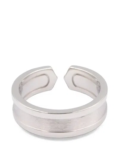 Pre-owned Cartier 2010s C2 Ring In Silver