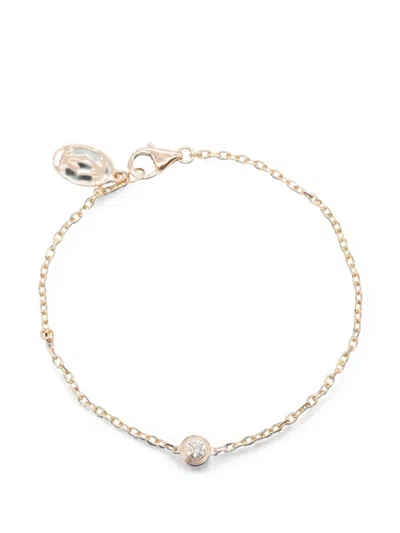Pre-owned Cartier 2010s D'amour Diamond Bracelet In Pink