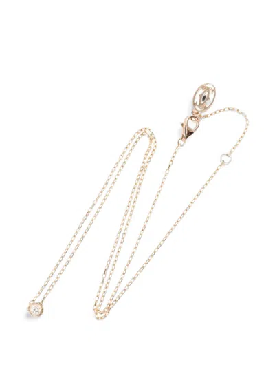 Pre-owned Cartier 2010s Damour Sm Diamond Necklace In Pink