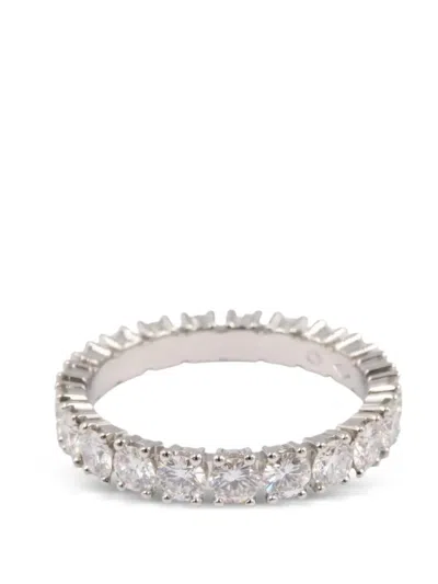 Pre-owned Cartier Destinée 钻石戒指（2010年代典藏款） In Silver