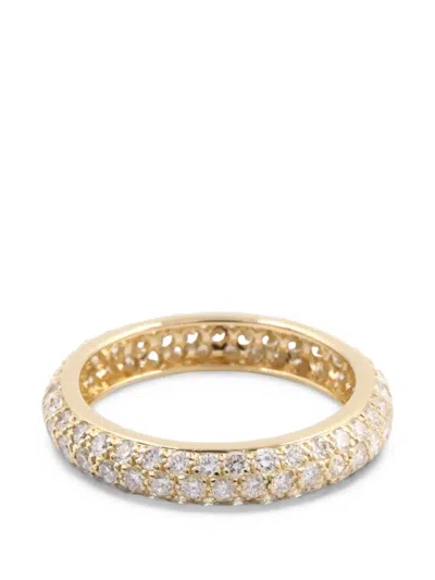 Pre-owned Cartier 2010s Etincelle De  Diamond Ring In Gold