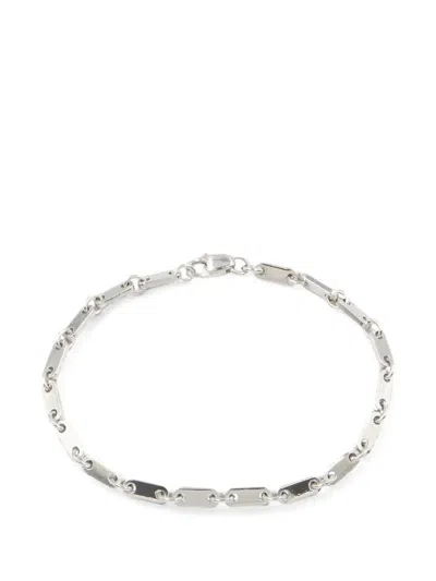 Pre-owned Cartier 2010s Figaro Bracelet In Silver