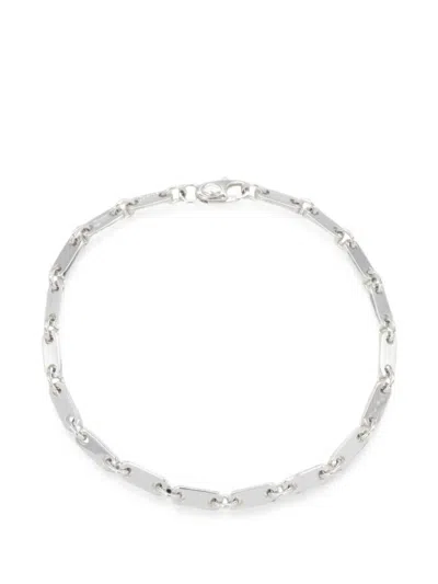 Pre-owned Cartier 2010s Figaro Bracelet In Silver