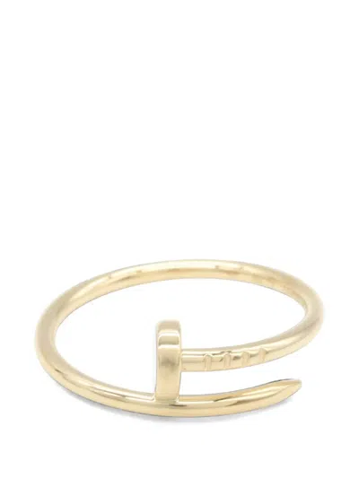Pre-owned Cartier 2010s Juste Un Clou Ring In Gold