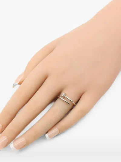 Pre-owned Cartier 2010s Juste Un Clou Ring In Silver