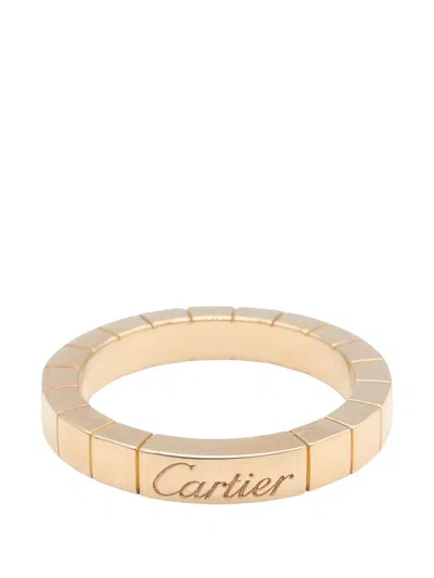 Pre-owned Cartier 2010s Laniere Ring In Gold