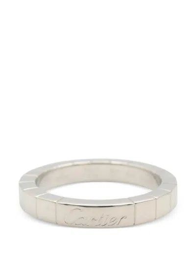 Pre-owned Cartier 2010s Lanière Ring In Silver