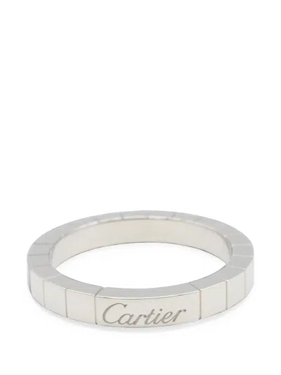 Pre-owned Cartier 2010s Lanière Ring In Silver