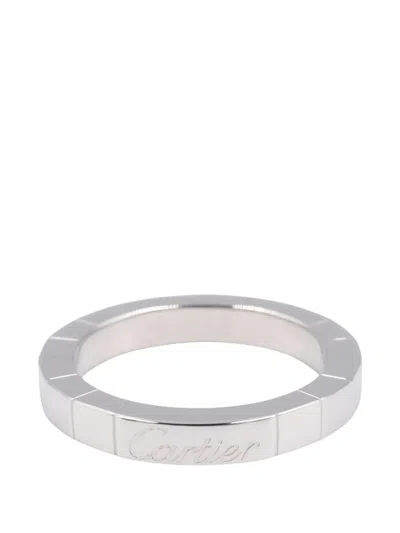 Pre-owned Cartier 2010s Lanières Ring In Silver