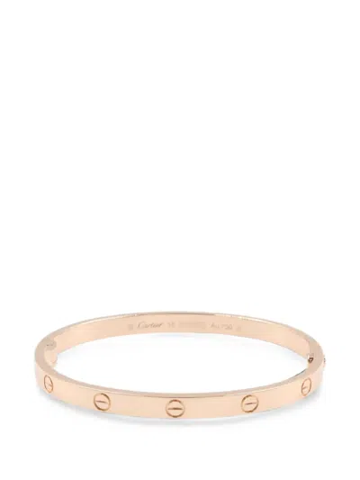 Pre-owned Cartier 2010s Love Bracelet In Pink