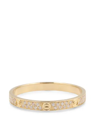 Pre-owned Cartier 2010s Love Diamond Ring In Gold