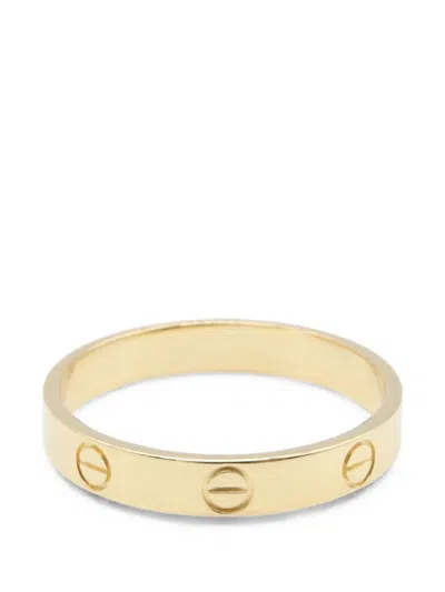 Pre-owned Cartier 2010s Love Mini Ring In Gold