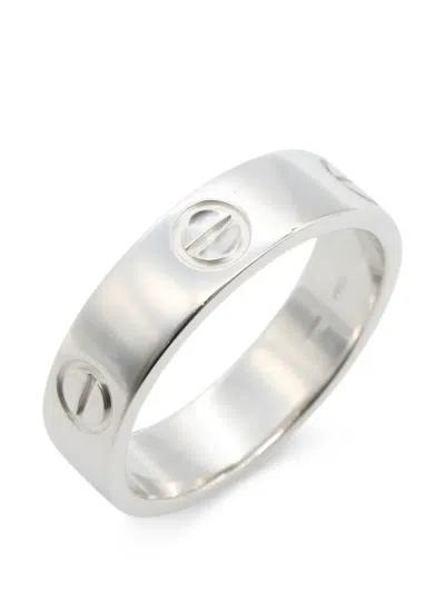 Pre-owned Cartier 2010s Love Ring In 银色