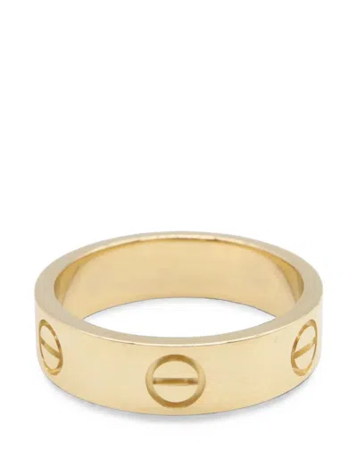 Pre-owned Cartier 2010s Love Ring In 金色