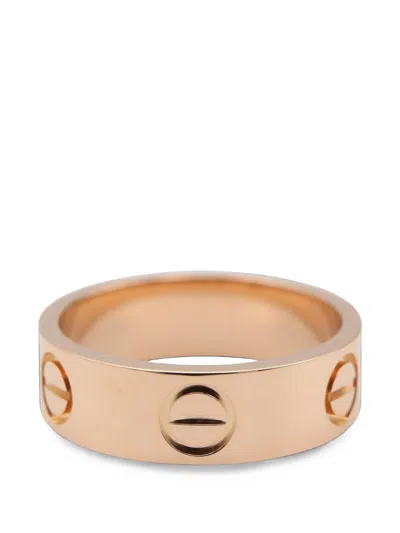 Pre-owned Cartier 2010s Love Ring In 粉色