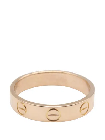 Pre-owned Cartier 2010s Love Ring In Pink