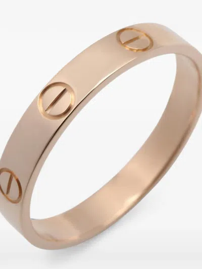 Pre-owned Cartier 2010s Love Ring In Pink