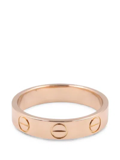 Pre-owned Cartier 2010s Love Ring In Pink