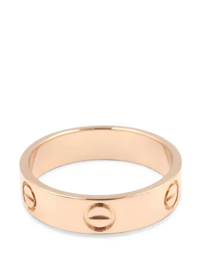 Pre-owned Cartier 2010s Love Ring In Pink