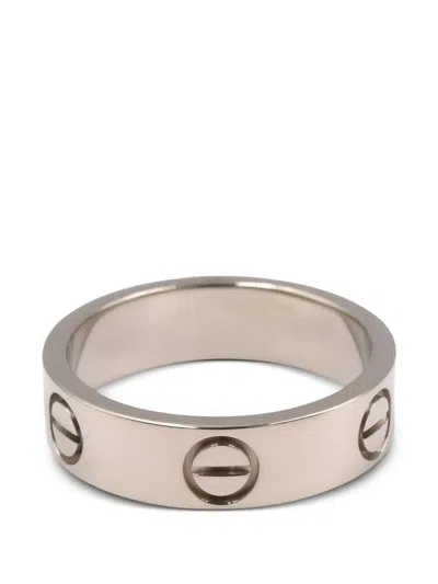 Pre-owned Cartier 2010s Love Ring In Silver