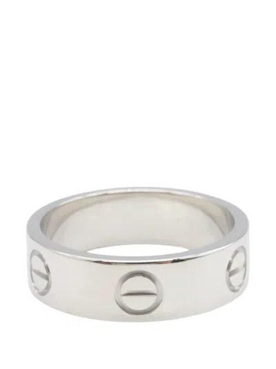 Pre-owned Cartier 2010s Love Ring In Silver