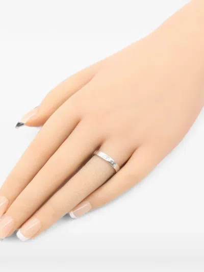 Pre-owned Cartier 2010s Love Ring In Silver