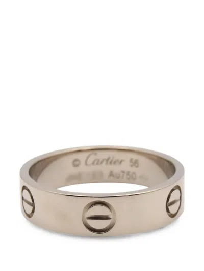 Pre-owned Cartier 2010s Love Ring In Silver