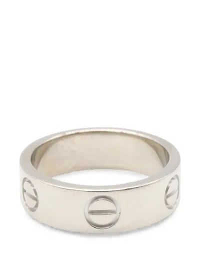 Pre-owned Cartier 2010s Love Ring In Silver