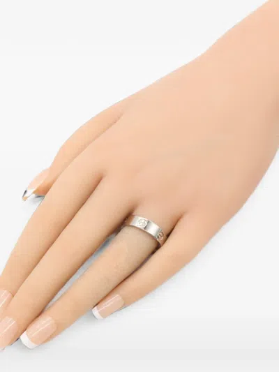 Pre-owned Cartier 2010s Love Ring In Silver
