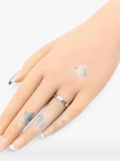 Pre-owned Cartier 2010s Love Ring In Silver