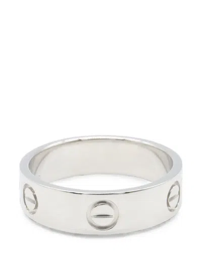 Pre-owned Cartier 2010s Love Ring In Silver