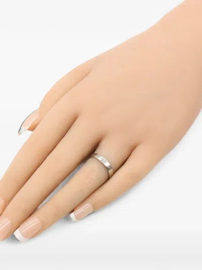 Pre-owned Cartier 2010s Love Ring In Silver
