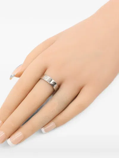 Pre-owned Cartier 2010s Love Ring In Silver
